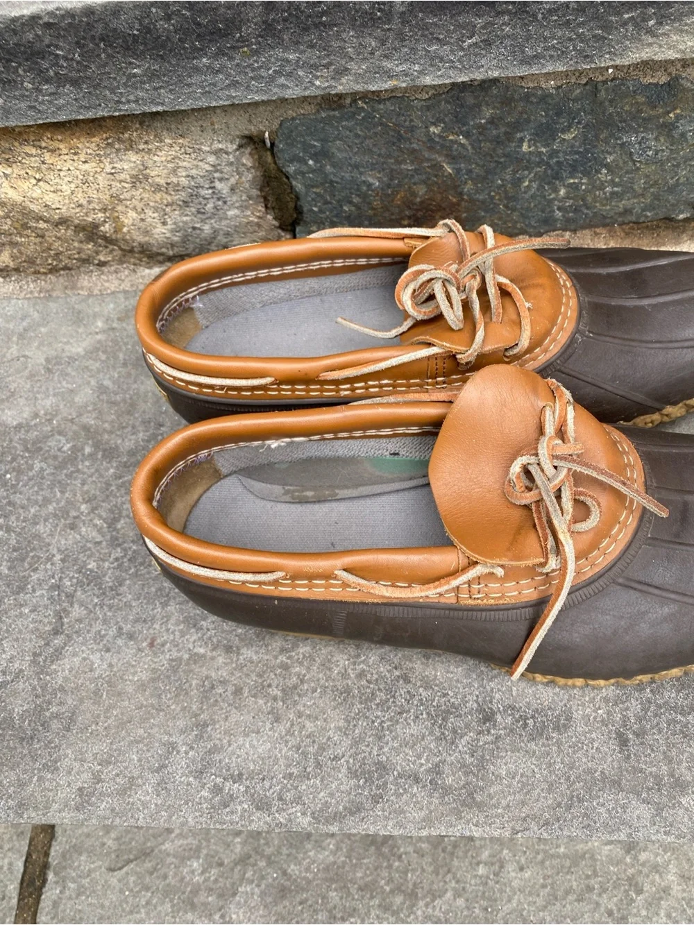 L.L. Bean Men's Brown Duck Boot shoes men’s 9, women’s 11